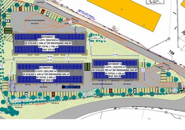 à vendre Locaux d'activité Voiron