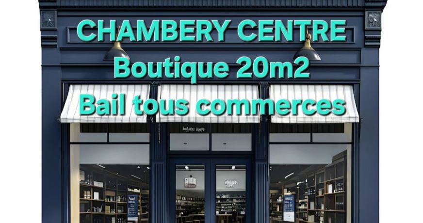 vente Local commercial Chambery