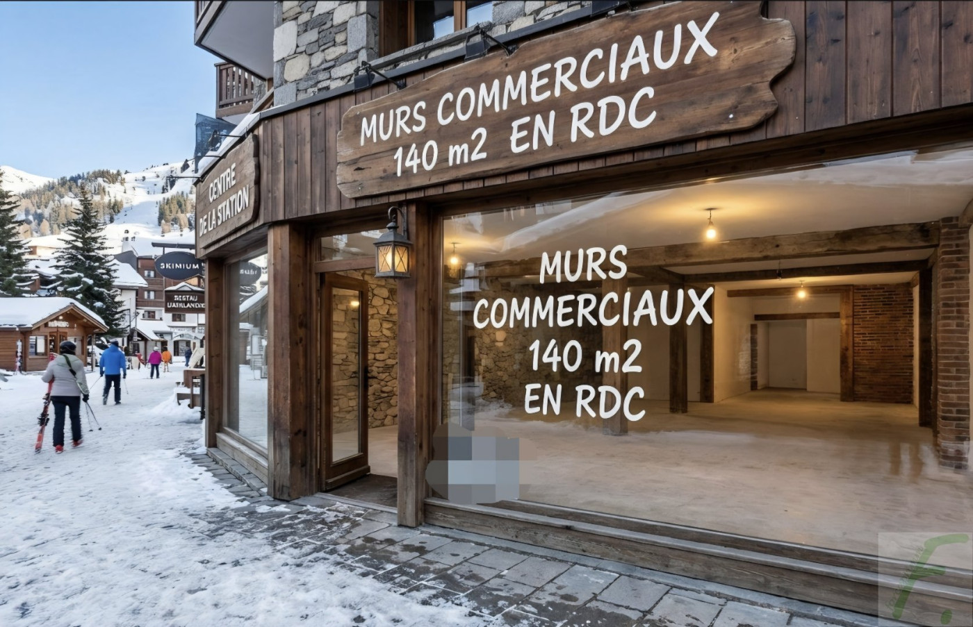 à vendre Local commercial La Feclaz - Photo 1