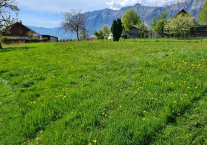 vente Terrain constructible Bonvillard