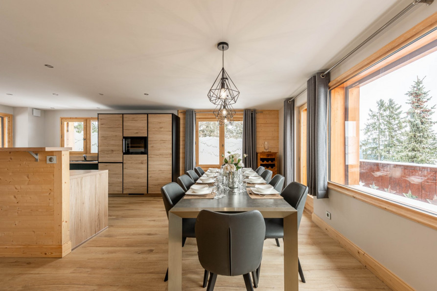 en location saisonnière Chalet Courchevel - Photo 4