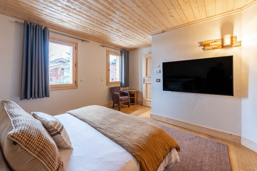 en location saisonnière Chalet Courchevel - Photo 8