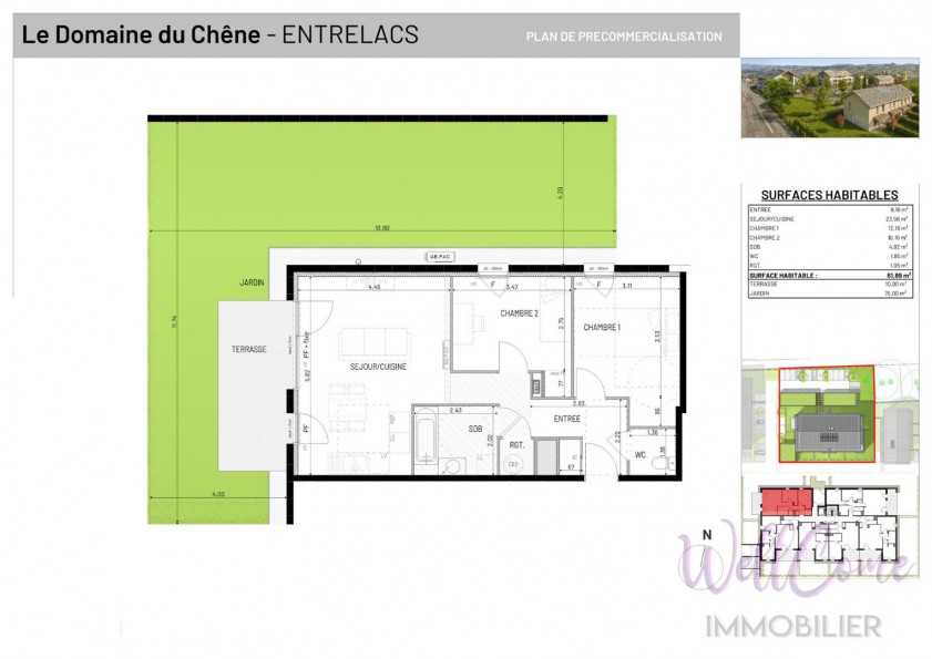 à vendre Appartement Albens - Photo 2