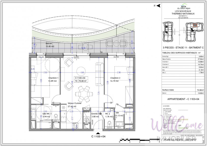 vente Appartement Aix Les Bains - Photo 3