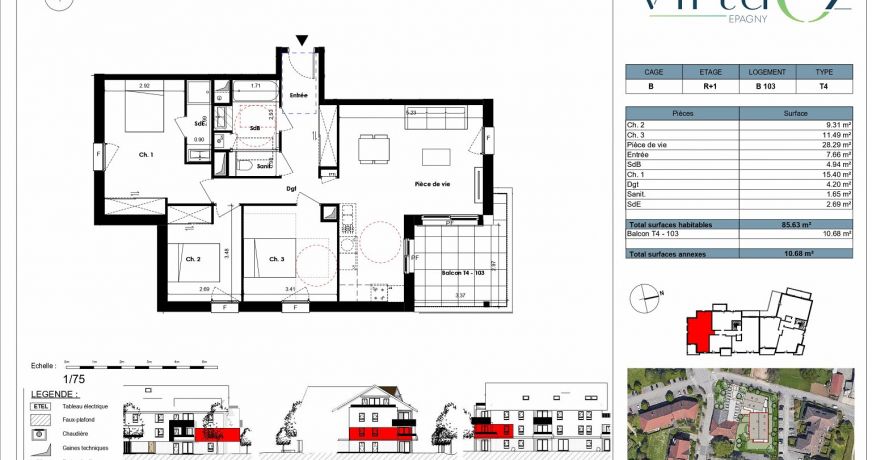vente Appartement Epagny
