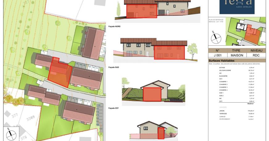 vente Maison en frais réduits Albens