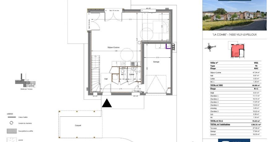 vente Maison en frais réduits Villy Le Pelloux