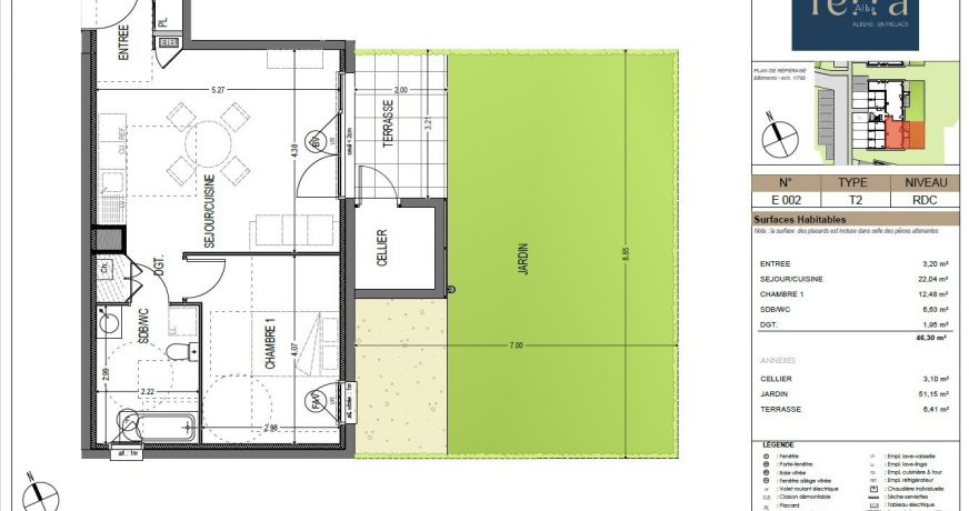 vente Appartement Albens