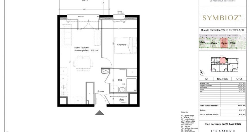 vente Appartement Albens