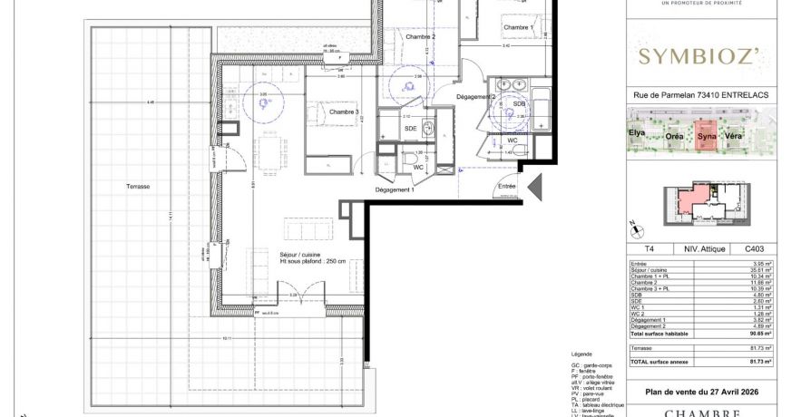 vente Appartement Albens