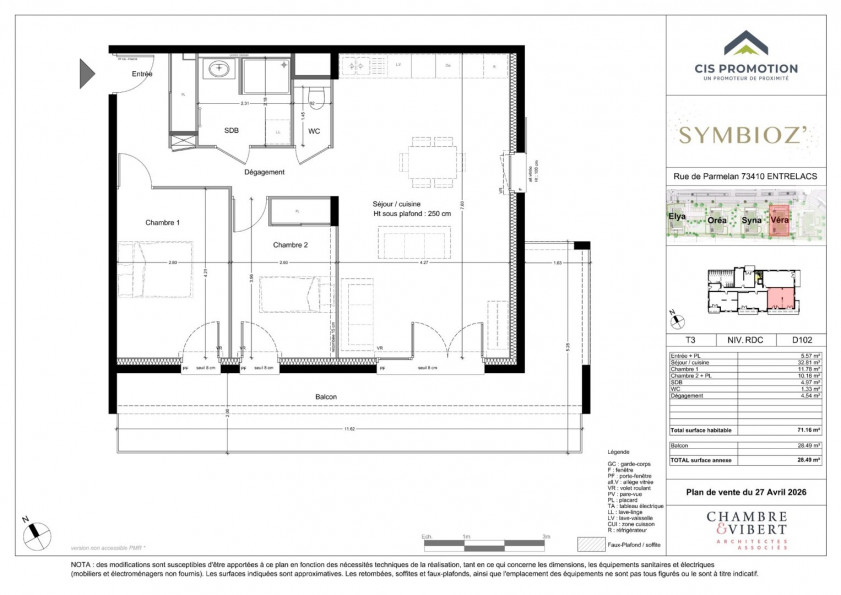 vente Appartement Albens - Photo 1