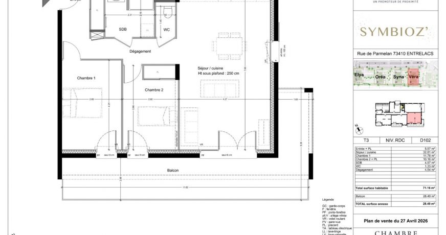 vente Appartement Albens