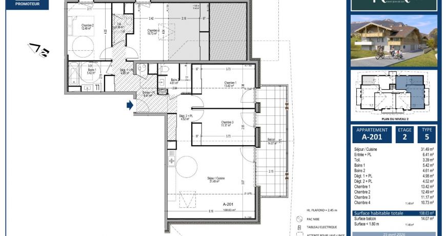 vente Appartement Saint Jean De Sixt
