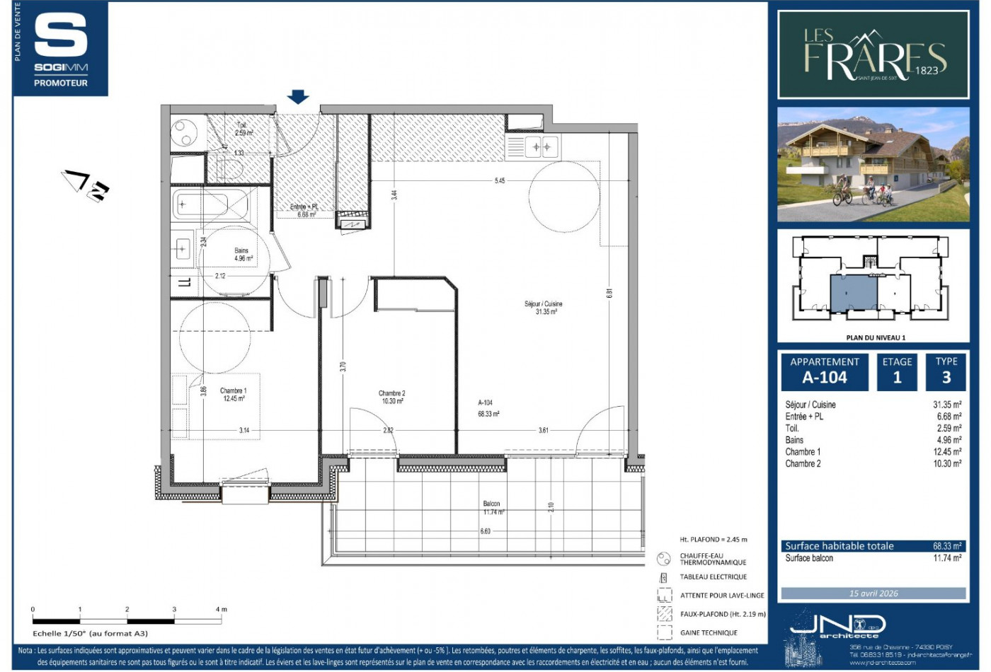 vente Appartement Saint Jean De Sixt - Photo 3