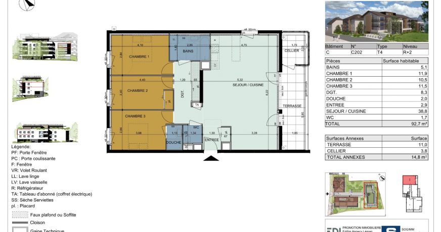vente Appartement La Roche Sur Foron