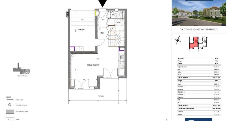 vente Maison en frais réduits Villy Le Pelloux