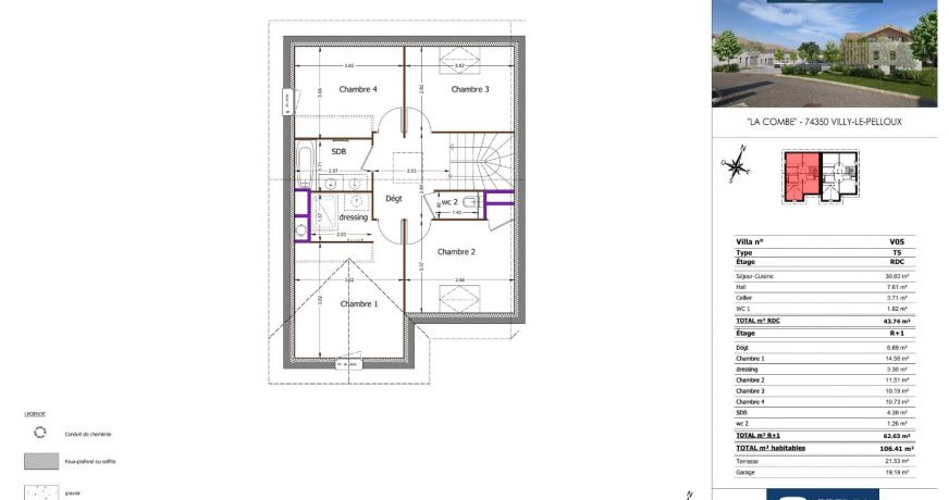 vente Maison en frais réduits Villy Le Pelloux