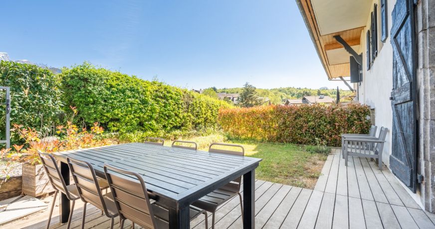 vente Appartement en rez de jardin Talloires