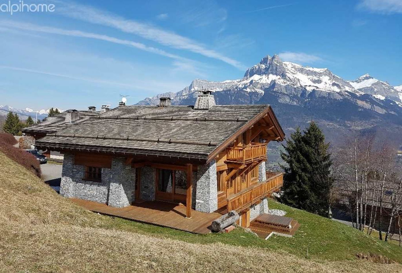 Chalet en vente à Combloux, réf.74021100 Alpihome Chalet en vente à Combloux, réf.74021100 Alpihome