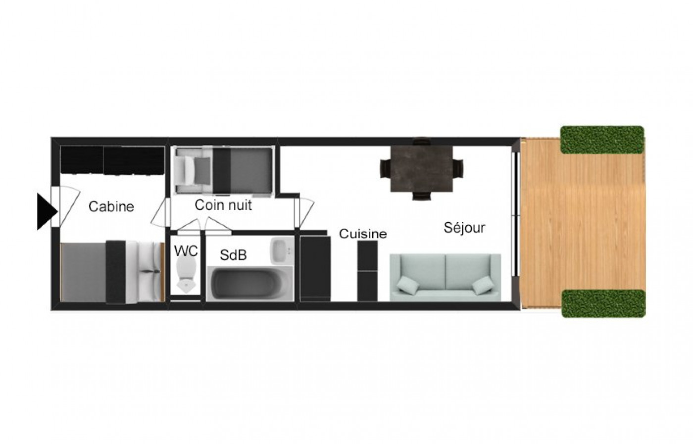 sale Studio cabine Les Contamines Montjoie - Photo 17