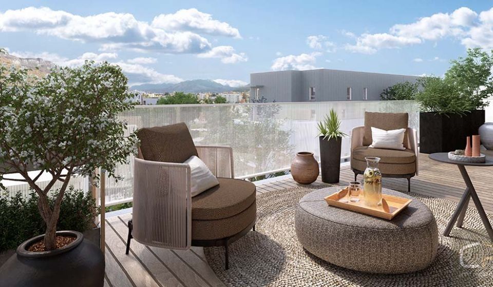vente Appartement terrasse Annecy Le Vieux