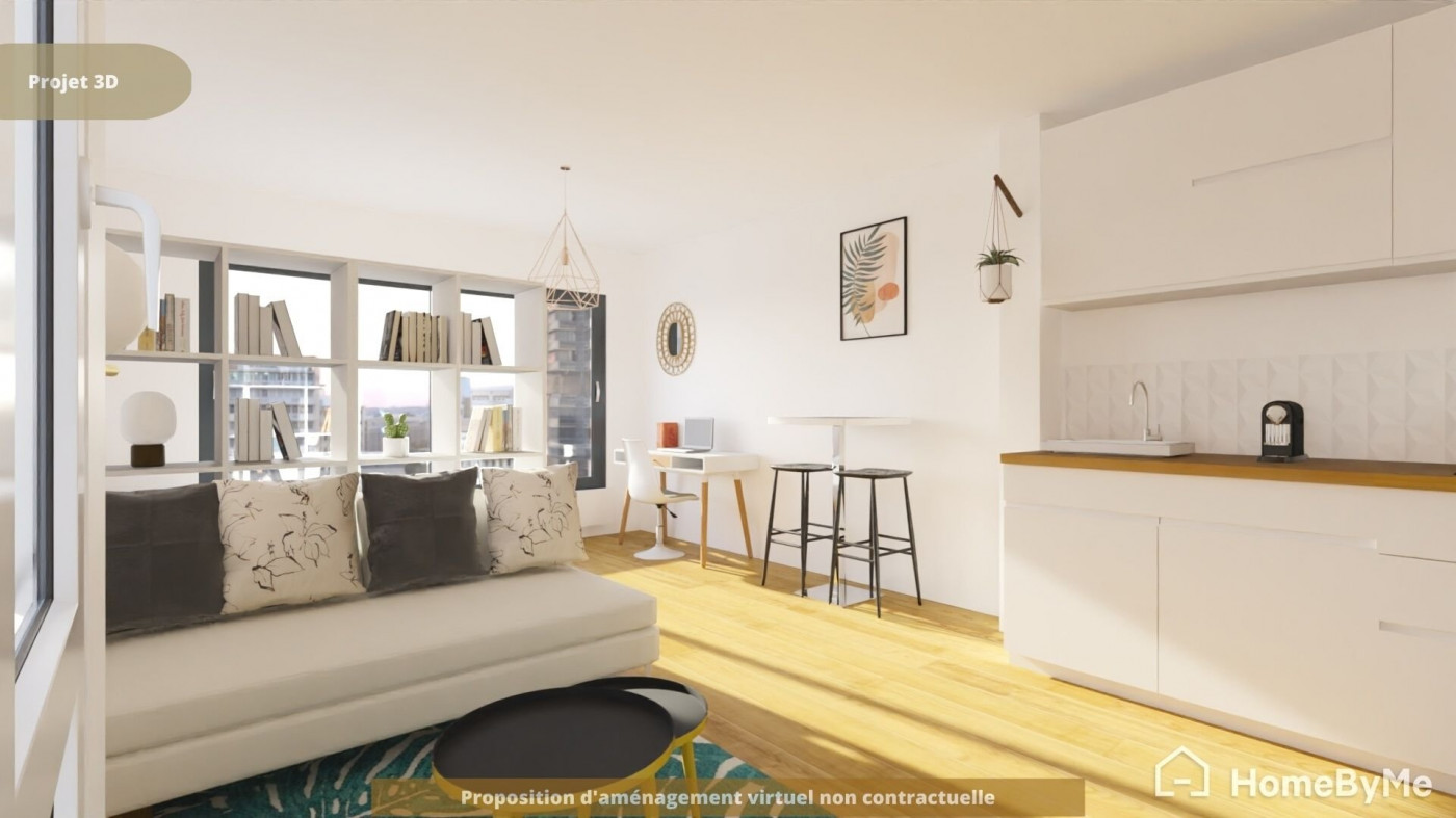 vente Studio Paris 19eme Arrondissement - Photo 2
