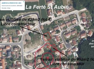 vente Terrain La Ferte Saint Aubin