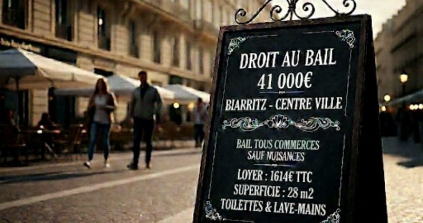 vente Local commercial Biarritz