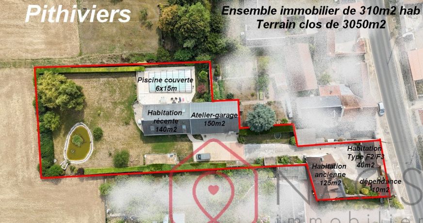 vente Demeure de ville et village Pithiviers