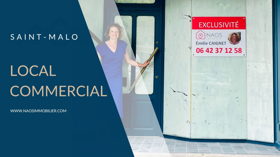 location Local commercial Saint Malo - Photo 1