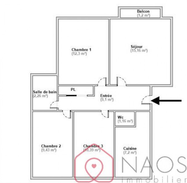 vente Appartement Chatou - Photo 2