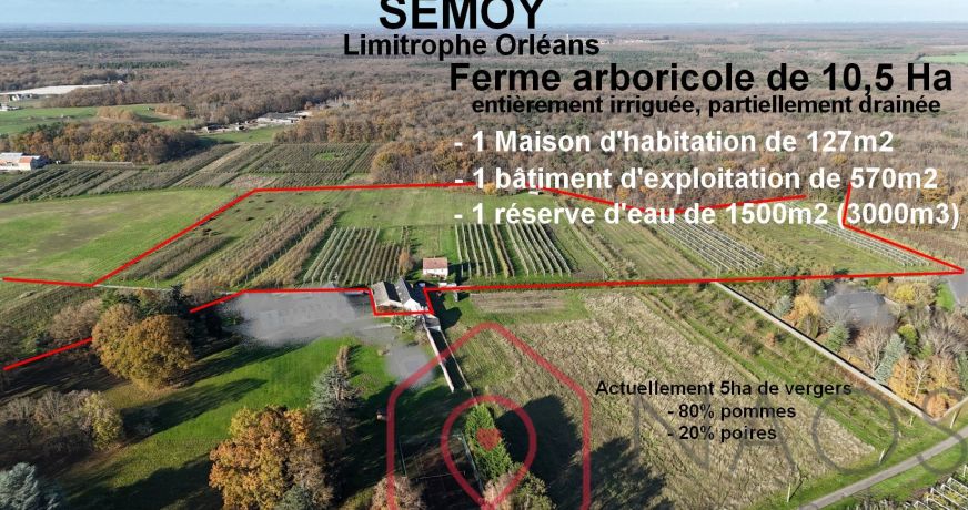 vente Propriété agricole Semoy