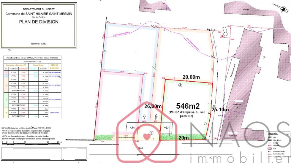 vente Terrain constructible Saint Hilaire Saint Mesmin - Photo 3