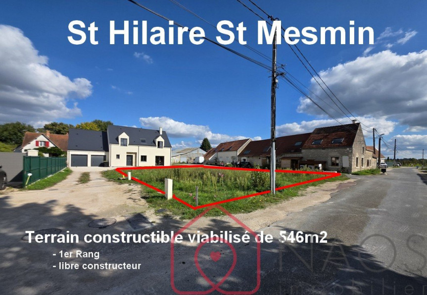 vente Terrain constructible Saint Hilaire Saint Mesmin - Photo 1