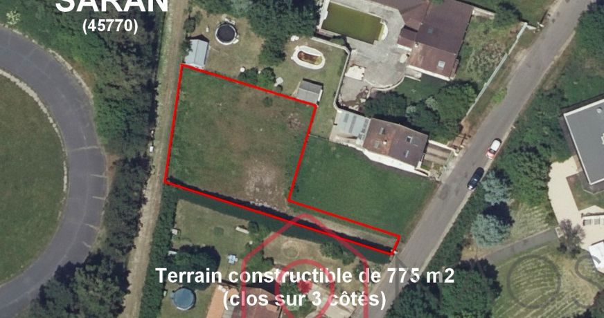 vente Terrain constructible Saran