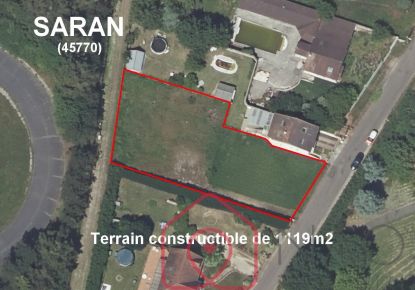 vente Terrain constructible Saran