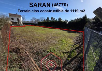 vente Terrain constructible Saran