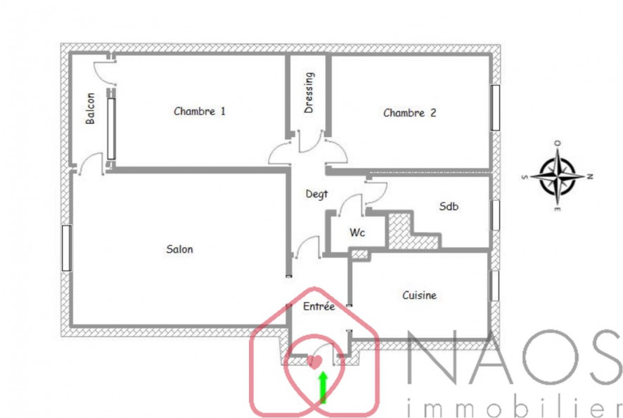vente Appartement Meudon La Foret - Photo 8