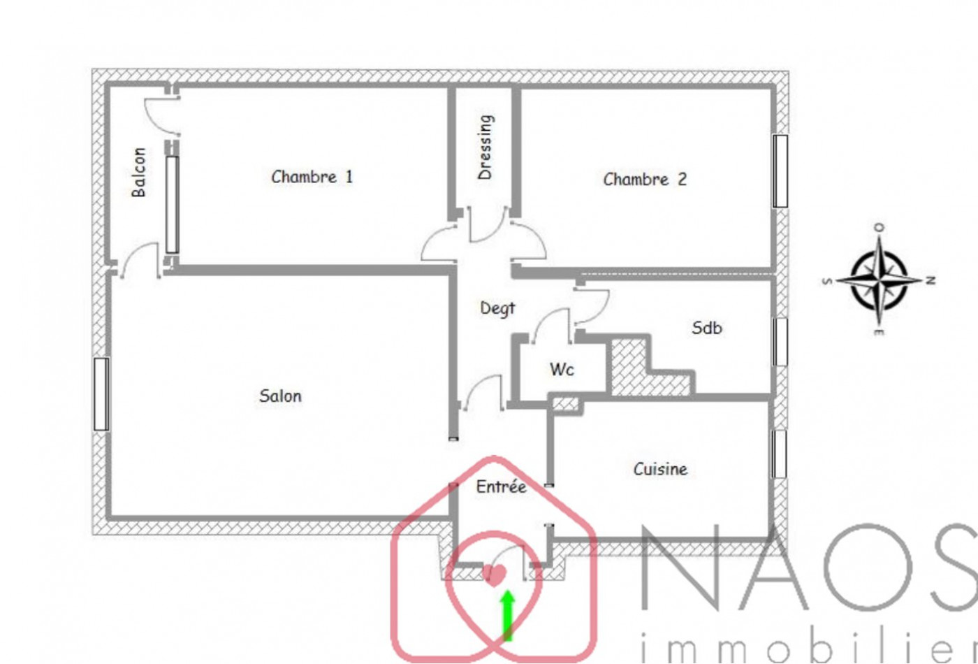 vente Appartement Meudon La Foret - Photo 9
