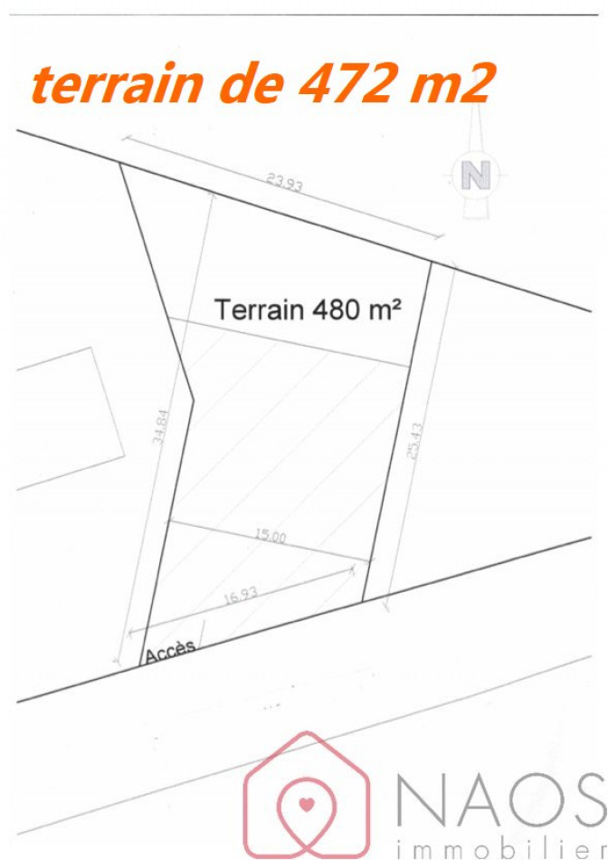 vente Terrain constructible Orvault - Photo 2