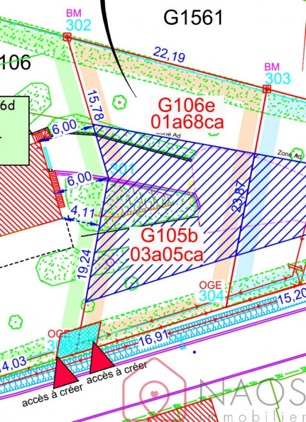 vente Terrain constructible Orvault - Photo 2
