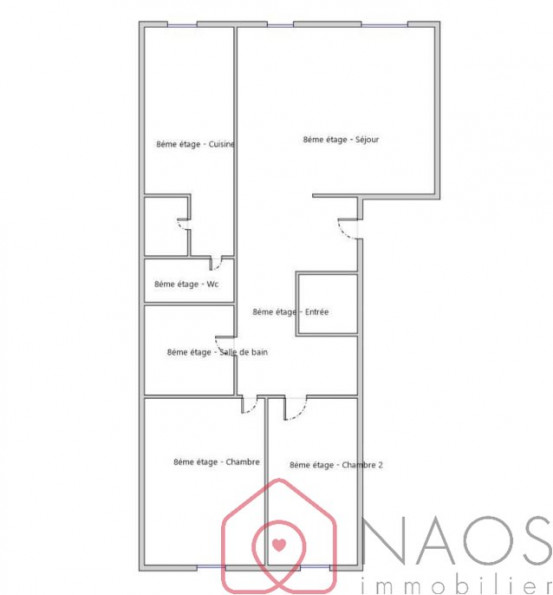 vente Appartement Meudon La Foret - Photo 8