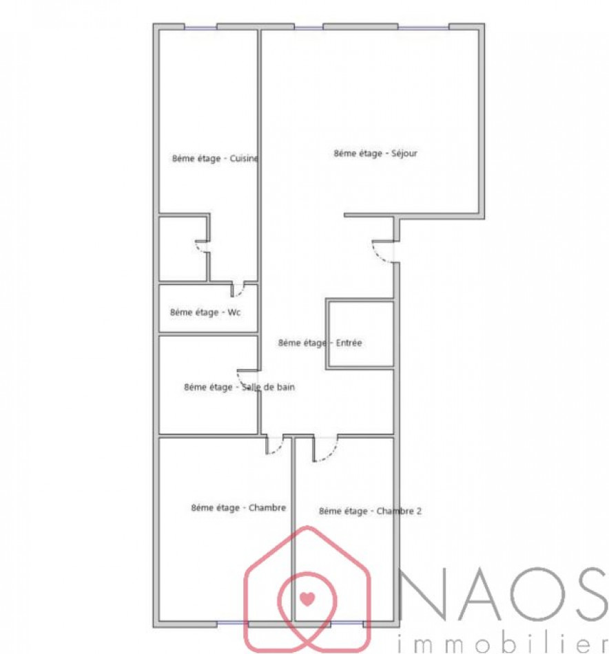 vente Appartement Meudon La Foret - Photo 8