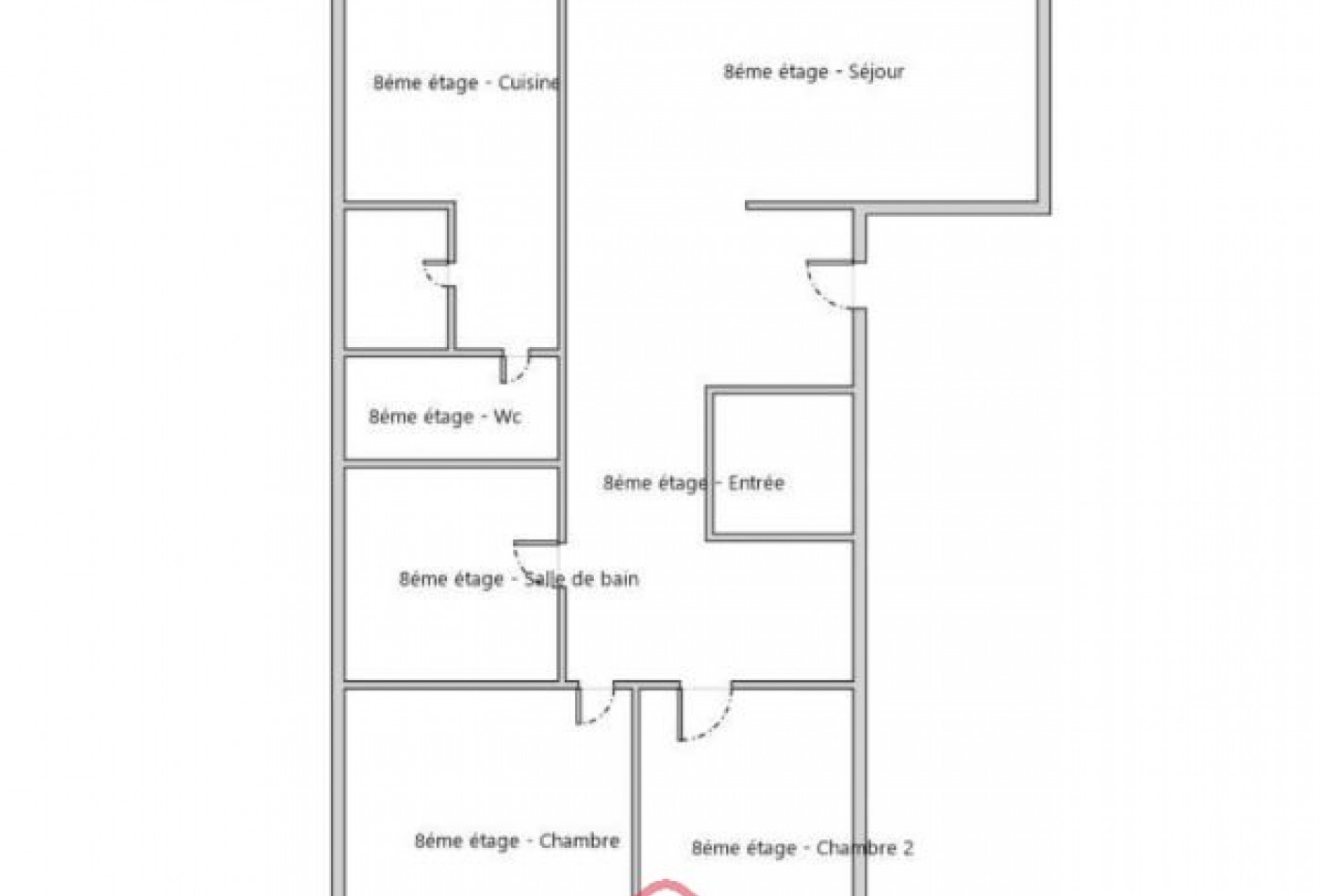 vente Appartement Meudon La Foret - Photo 8