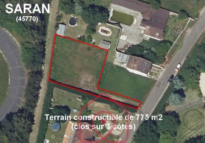 vente Terrain constructible Saran
