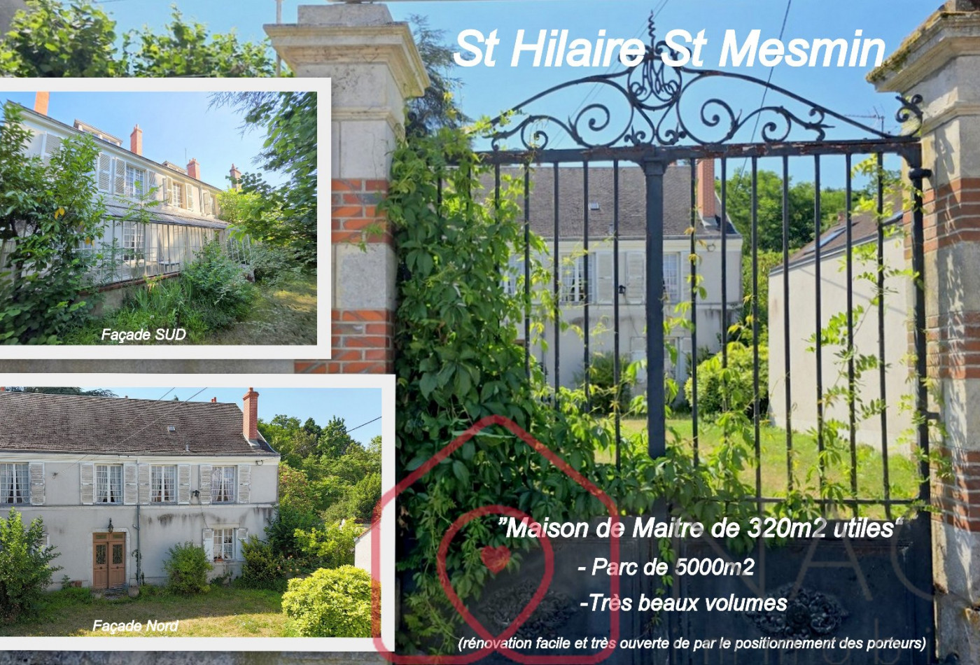 vente Maison de maître Saint Hilaire Saint Mesmin - Photo 1