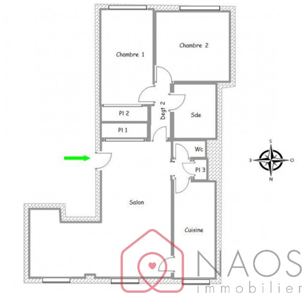 vente Appartement Meudon La Foret - Photo 7
