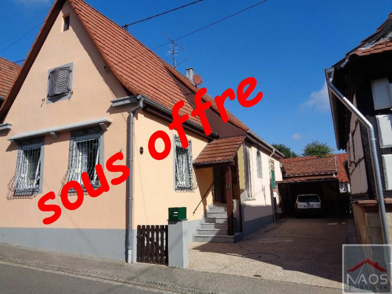 vente Maison de village Wissembourg
