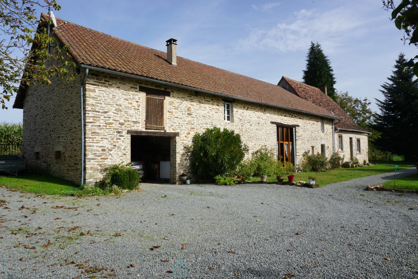 vente Corps de ferme Saint Priest Les Fougeres - Photo 1
