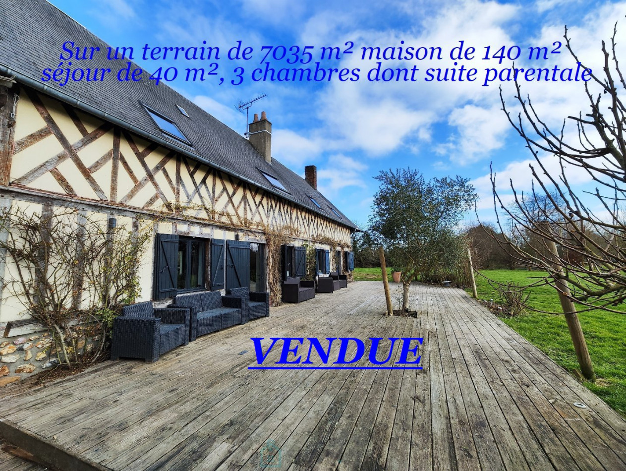 vente Maison de caractère Saint Germain La Campagne - Photo 1